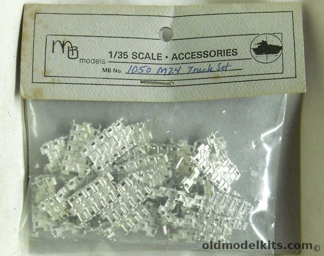 MB Models 1/35 M24 Track Set - Bagged, 1050 plastic model kit